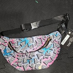 Retro Geometric Fanny Pack